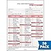 J. J. Keller Annual Vehicle Inspection Report Form 50-pk. - Snap-Out Format, 3-Ply, Carbonless, 8.5