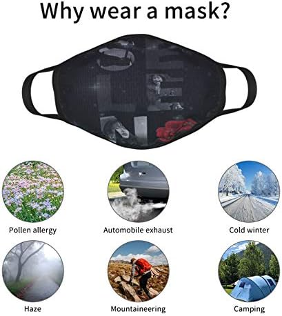 Colorful face masks in different designs and sizes, priced at $11.90.