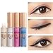 Liquid Eyeliner, Cocohot Waterproof Glitter Shimmer Eyeshadow Liquid Bling Eyeliner Highlighter Metallic Sparkling Eye Liner Liquid (A05)