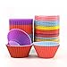Hisight Muffin Moulds Reusable Nonstick Silicone Cupcake Liners 24 Pcs Heat Resisant Baking Cups For Baking Gelatin, Snack, Frozen Treats, Ice Cream,Hand soap soap model,Jelly pudding(Colorful)
