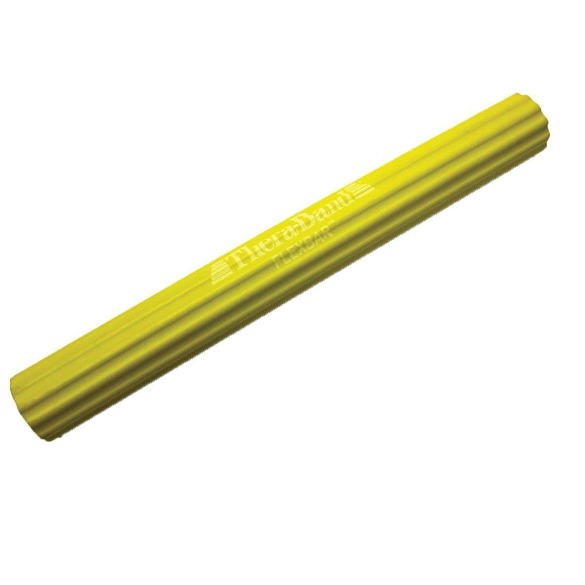 TheraBand FlexBar, Tennis Elbow Therapy Bar, Relieve Tendonitis Pain & Improve Grip Strength, Resistance Bar for Golfers Elbow & Tendinitis, Yellow, Extra Light, Beginner: Industrial & Scientific