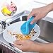 3 Pcs Silicone Dish Washing Sponge Scrubber Kitchen Cleaning antibacterial by UBOOMS
