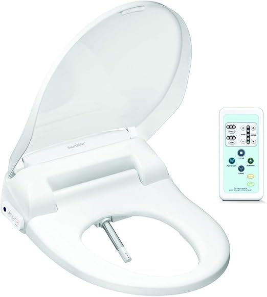 Smartbidet Sb 100r Electric Bidet Seat For Elongated Toilets With