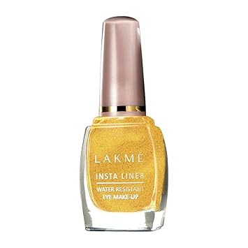 Lakme Insta Eye Liner, Golden, 9 ml