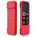Bear Motion Case for Apple TV 4K / 5th 4th Gen Remote Controller - Silicone Shock Resistant Cover for Apple TV 4K Siri Remote Controller (Case for Apple TV 4K / 5th 4th Gen Remote, Red)