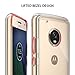 Ringke Fusion Compatible with Motorola Moto G5 Plus Case Crystal Clear PC Back TPU Bumper Case Drop Protection, Shock Absorption Technology - Clear