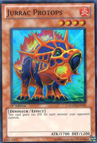 Yu-Gi-Oh! - Jurrac Protops (HA02-EN035) - Hidden Arsenal 2 - 1st Edition - Super Rare