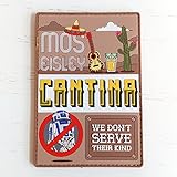 Mos Eisley Cantina Star Wars PVC Morale Patch, Hook Backed Morale Patch by NEO Tactical Gear
