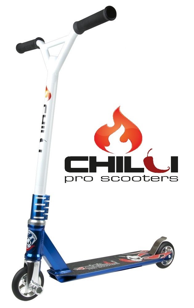 Chilli Stunt Scooter Pro 5000, bluewhite Amazon.de Sport & Freizeit