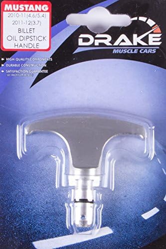 Drake Ford Mustang 05-14 Clear Aluminum Engine Dipstick Handle P/N AR3Z-6750-BL