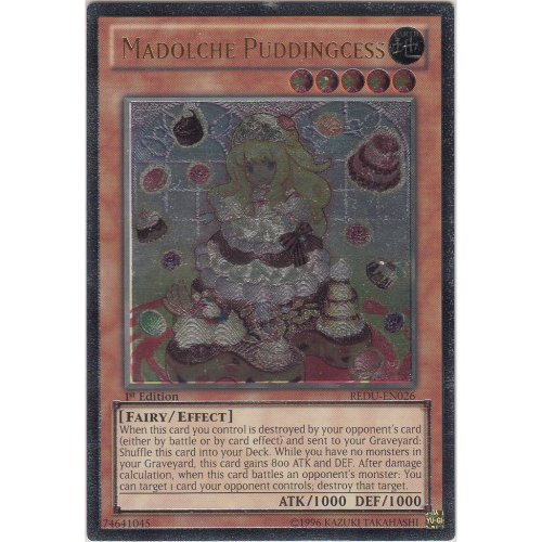Yu-Gi-Oh! - Madolche Puddingcess (REDU-EN026) - Return of the Duelist - 1st Edition - Ultimate Rare