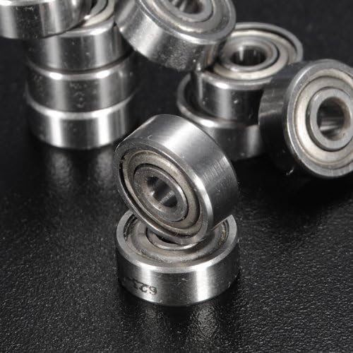 10pcs 623-ZZ 3x10x4mm Deep Groove Ball Bearings Miniature Bearings.