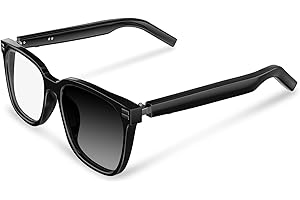 LVTEL Smart Glasses - Anti Blue Light & Photochromic Bluetooth Sunglasses, UV Protection, Hands-Free Calls & Audio, Voice Assistant for Men/Women