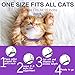 BINGPET Calming Collar for Cats - Adjustable Reduce Anxiety Collar for Small Dogs & Cats, Natural Calm Collar up to 15\