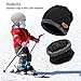 Maylisacc 2 Pcs Kids Winter Knitted Hat and Fleece Neck Warmer Scarf Set for Boys Girls