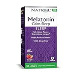 Natrol Advanced Melatonin Plus - Fast Dissolve Tablets, Strawberry flavor, 60 Count