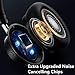 Active Noise Cancelling Headphones iTeknic Bluetooth Headphones with Microphone Deep Bass Wireless On-Ear Headphones for Travel Work Cellphone TV – 2019 Upgradedthumb 2