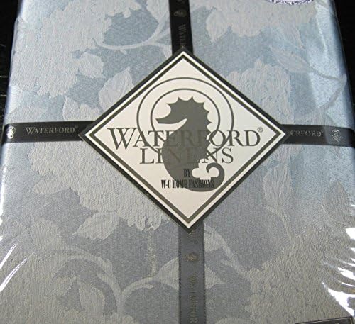 Waterford Linens Hydrangea Blue Oblong 70" X 104" Tablecloth