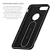 iPhone 7 Plus Case, Baseus Mystery Premium Shock Absorption TPU [Ultra Fiber] [Build-in Magnetic] [Slim Fit] Bumper Cushion Protective Cases Cover for iPhone 7 Plus 2016 (Black)