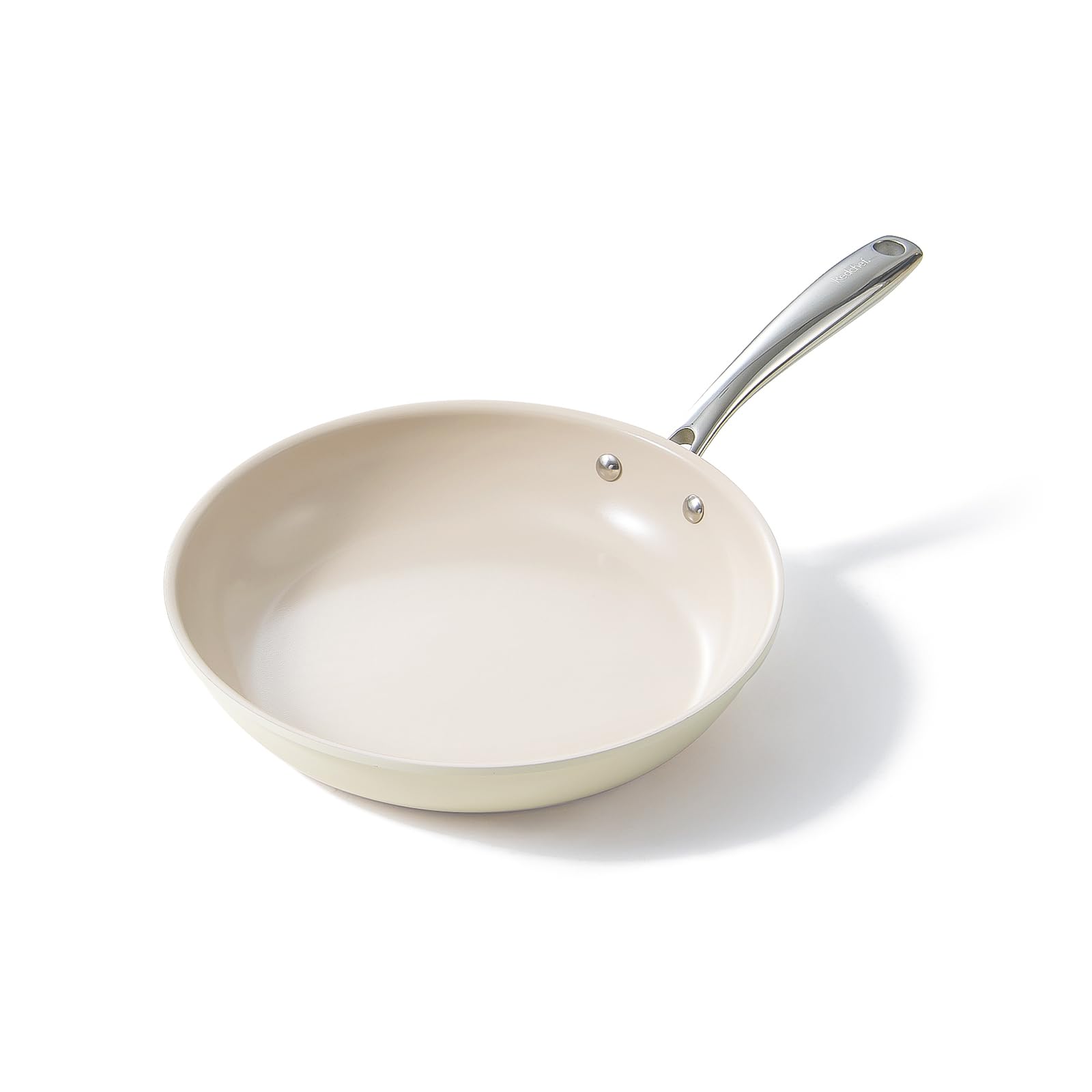 Photo 1 of Redchef Nonstick Frying Pan Skillet, Ceramic Non-Stick Saute Pans, 9.5 inch Cooking Fry Pan with Stay Cool Handle, All Stovetops (Gas, Electric & Induction), Dishwasher/Oven Safe, PFAS-Free, Non Toxic