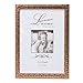 Lawrence Frames Rose Shimmer Metal Picture Frame, 5 by 7-Inch, Gold
