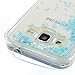 DAMONDY Galaxy J3 Case,Galaxy Sky, Express Prime Case,3D Cute Bling Liquid Glitter Floating Quicksand Diamond Water Flowing Ultra Clear Soft TPU Case for Samsung Galaxy J3/J3 V ONLY -Sliver Star