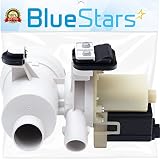 Ultra Durable W10130913 Washer Drain Pump Replacement part by Blue Stars- Exact Fit for Whirlpool Kenmore Maytag Washers - Replaces 8540024 W10730972 W10117829 W10135045