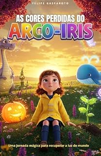 Livro Livro Infantil As Cores Perdidas do Arco-Íris: Uma jornada mágica para recuperar a luz do mundo