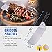 Rivexy 5-PCS Premium Griddle Accessories Kit, Ultimate Stainless Steel Flat Top Grill Accessories for Blackstone BBQ, Teppanyaki, Hibachi – Durable Griddle Spatula, Ideal for Outdoor & Camping