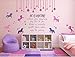 Be a Unicorn Quote, Full Wall Mural Vinyl Decal for Girl's Bedroom or Baby Nursery Decor | Kids Playroom Decoration | Pink, Purple, Black, White, Gold, Silver, Yellow, Gray, Green, Blue, Other Colors