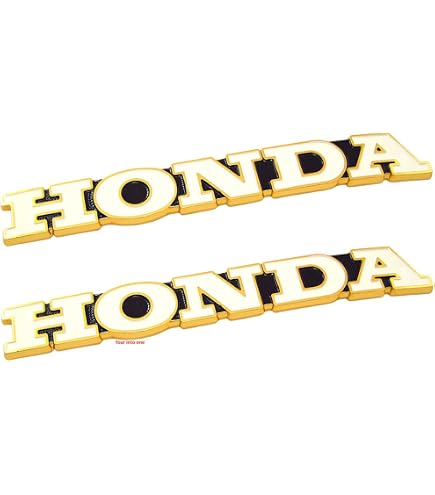 Amazon.com: Genuine Honda Tank Emblems Left & Right - 87020-070
