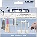 Beadalon 216S-100 7mm O.D. Pegs Tassel Maker, 2.5-9.7cm , White