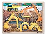 Melissa & Doug 19064 Construction Jigsaw Puzzle (24-piece)