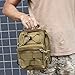 AGPtEK Outdoor Tactical Shoulder Backpack, Military & Sport Bag Pack Daypack for Camping, Hiking, Trekking, Rover Sling(Black/Green/Yellow)
