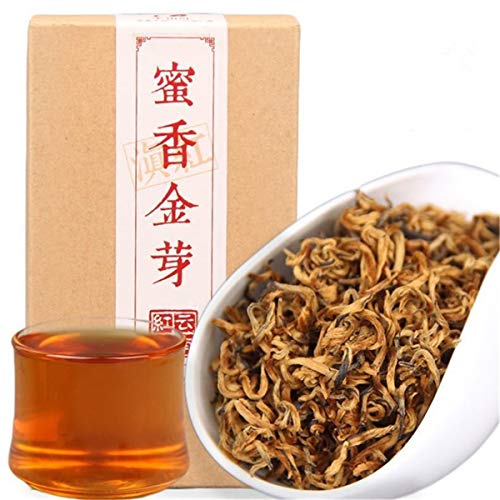 100g Chinesischer Kung Fu Cha Fengqing Dianhong Tee Schwarztee Cloud War und Bio Grüner Tee Keemun Schwarzer Tee
