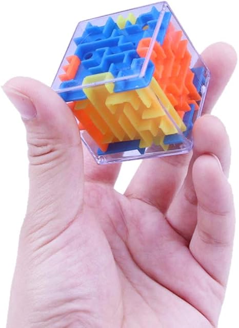 3d cube puzzle maze toy