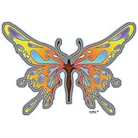 Happylife Productions Butterfly - Window Sticker/Decal (4.5" X 3.5")