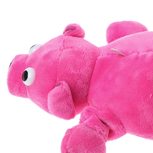Kofun Flying Slingshot Plush Toy, Fantastic Plush Slingshot Screaming Toy Flying Animal Pig Soft Cute Funny Gifts Ideal Christmas Birthday Plush Animal Toy Gift for Kids