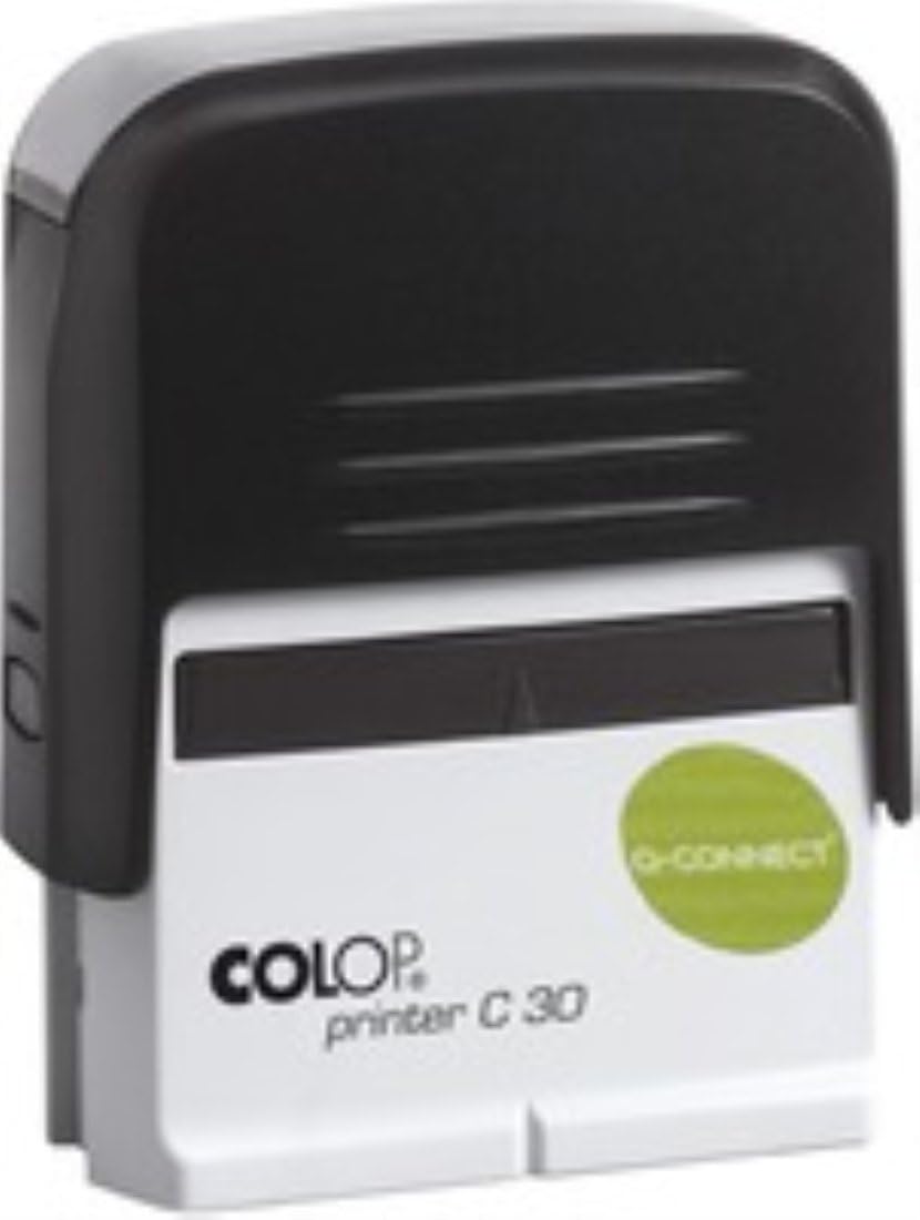 Q-Connect Voucher for Custom Self-Inking Stamp 57x20mm KF02112, 55 x 20 mm