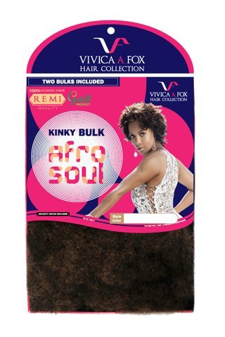 Amazon Com Vivica Fox 100 Human Hair Kinky Bulk By Vivica A