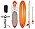 Pathfinder Inflatable SUP Stand Up Paddle Board, Complete KIT: Board, Fin, Pump, Paddle & Carry Bag