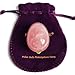 Polar Jade Rose Quartz Yoni Egg, Undrilled, L, M or S Size, Pink Love Stone, for Women for Strengthening Pelvic Floor Muscles and for Countering Stress Adult Urinary Incontinence (Medium Size)