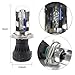 H4 Hid Bulbs 8000K 35w 9003 Xenon Headlight Bulb Bi xenon Light Kit High Low Dual Beam Replacement for Auto Car Automotive Pack of 2