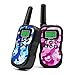 Veroyi Walkie Talkies for Kids, 22 Channels 2 Way Radio Children Toys with Backlit LCD Display, Flashlight for Outdoor Activity Camping Hiking(2 Packs)