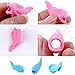 Leyaron 30 Pcs Silicone Pencil Grips Ergonomic Writing Aid, Right Handed Pen Training Grip Holder for Kids, Students and Adults, Assorted Colors