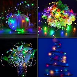 BHCLIGHT Solar String Lights, 4 Pack Each 100 LED