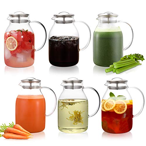 4 Hiware+Ounces+Glass+Pitcher+Spout