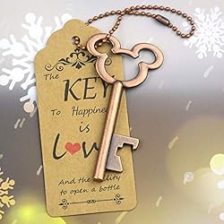 Aokbean 52pcs Vintage Skeleton Key Bottle Opener