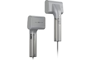 NXUOO G10 Pro Steamer for Clothes, Global Voltage Adaptation Handheld Garment Steamer, Dual Steam Modes,1200W Mini Steam Iron for Travel and Home (110-240V Cool Gray)