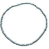 Sparkly Metallic Color Bead 9" Stretch Anklet (A125) ~ Gold ~ Silver ~ Gunmetal Tone